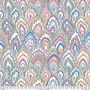 Marble Scallops PWGP207.GREY