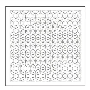 Sashiko Sampler H1123 White