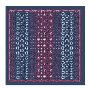 Sashiko Sampler H14113 Navy Blue