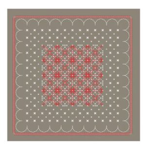 Sashiko Sampler H15114 Taupe