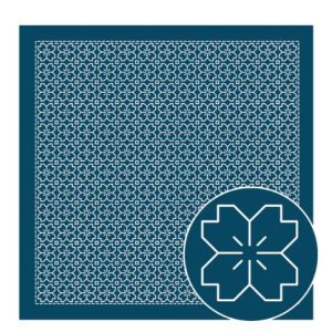 Sashiko Sampler H2033 Navy