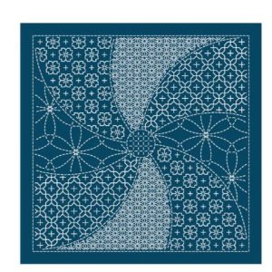 Sashiko Sampler H2144 Navy