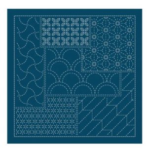 Sashiko Sampler H2145 Navy