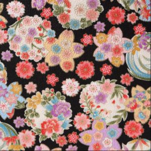 Floral Maru.BLACK