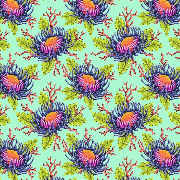 Friends and Anemones PWTP265.SEAFOAM